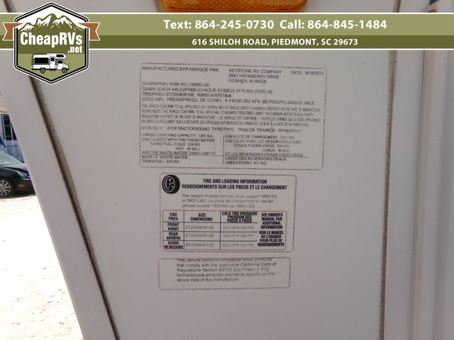 2013 Keystone Raptor 384pk 13 | Piedmont, SC | Cheap RV's LLC 2013 Keystone Raptor 384pk 13 | Piedmont, SC | Cheap RV's LLC