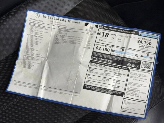 2013 Mercedes-Benz CL-Class CL 550 4MATIC | Houston, TX | Houston Auto Credit