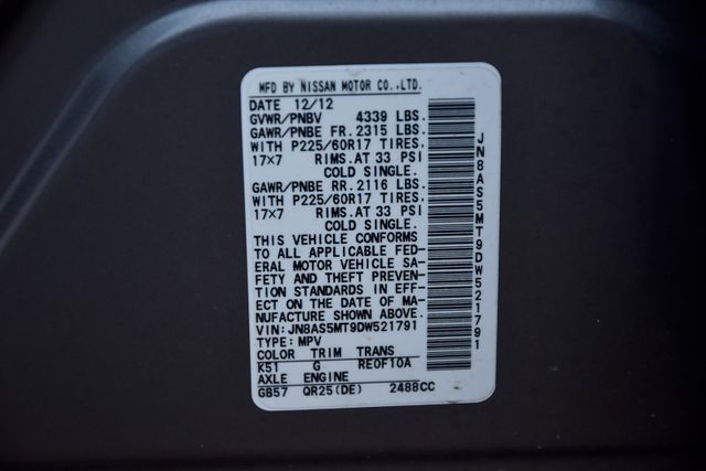 2013 Nissan Rogue SV 2013 Nissan Rogue SV