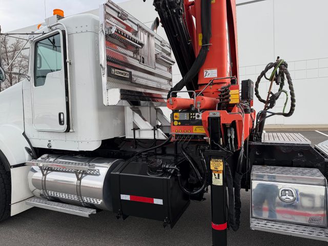 2013 Kenworth T800 Palfinger Knuckle Boom Truck PK32080