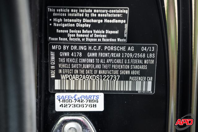 2013 Porsche 911 Carrera 4S