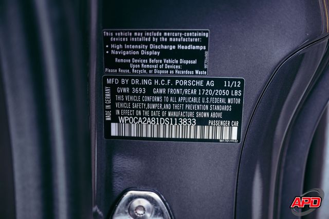 2013 Porsche Boxster 2013 Porsche Boxster