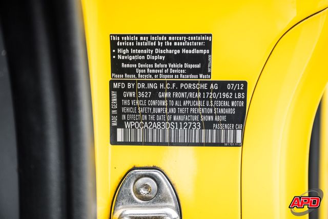 2013 Porsche Boxster Base