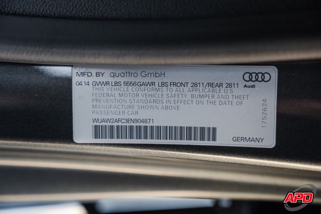 2014 Audi RS 7 4.0T quattro Prestige 2014 Audi RS 7 4.0T quattro Prestige