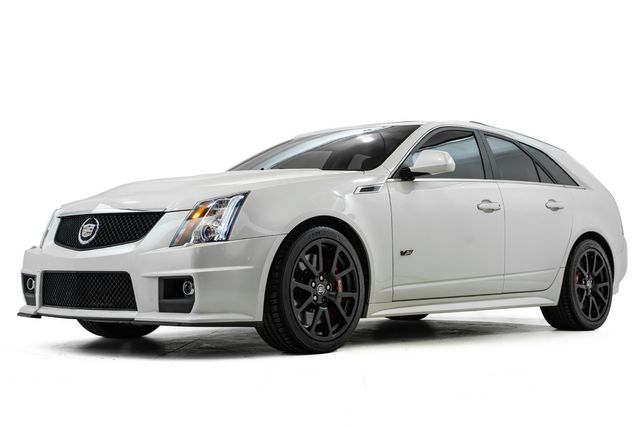 2014 Cadillac CTS-V Wagon 6speed Manual 1 of 9 in White Diamond | Dallas, TX | RPM Garage