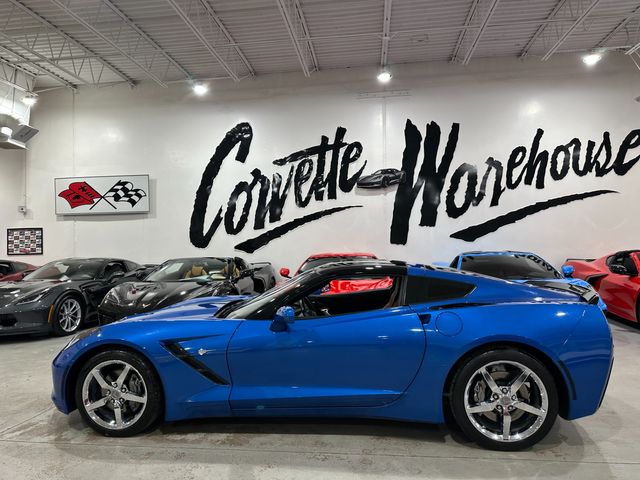 2014 Chevrolet Corvette Coupe 2LT, NPP, Glass Top, Chromes, Only 44k | Dallas, Texas | Corvette Warehouse 
