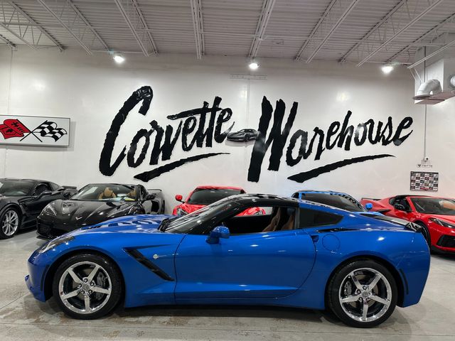 2014 Chevrolet Corvette Coupe 2LT, NPP, Glass Top, Chromes, Only 44k | Dallas, Texas | Corvette Warehouse 