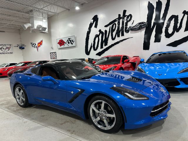 2014 Chevrolet Corvette Coupe 2LT, NPP, Glass Top, Chromes, Only 44k | Dallas, Texas | Corvette Warehouse 
