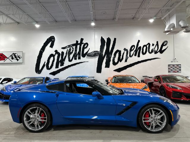 2014 Chevrolet Corvette Coupe 3LT, Z51, NPP, J6F, Glass Top, Auto, Chromes | Dallas, Texas | Corvette Warehouse 