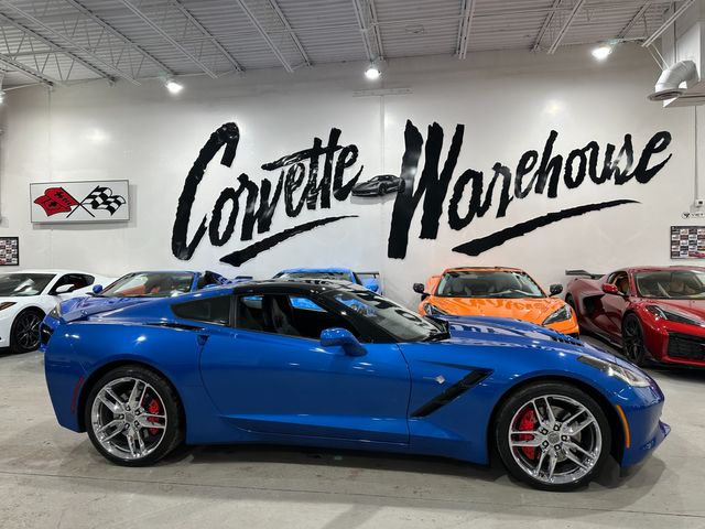 2014 Chevrolet Corvette Coupe 3LT, Z51, NPP, J6F, Glass Top, Auto, Chromes | Dallas, Texas | Corvette Warehouse 