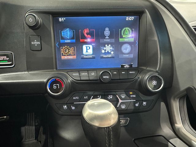 2014 Chevrolet Corvette Coupe 3LT, Z51, NPP, J6F, Glass Top, Auto, Chromes | Dallas, Texas | Corvette Warehouse 