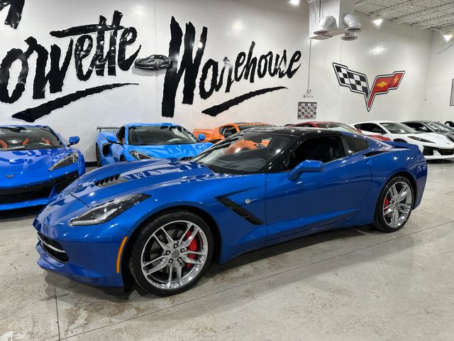 2014 Chevrolet Corvette Coupe 3LT, Z51, NPP, J6F, Glass Top, Auto, Chromes | Dallas, Texas | Corvette Warehouse 