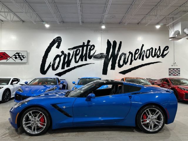 2014 Chevrolet Corvette Coupe 3LT, Z51, NPP, J6F, Glass Top, Auto, Chromes | Dallas, Texas | Corvette Warehouse 