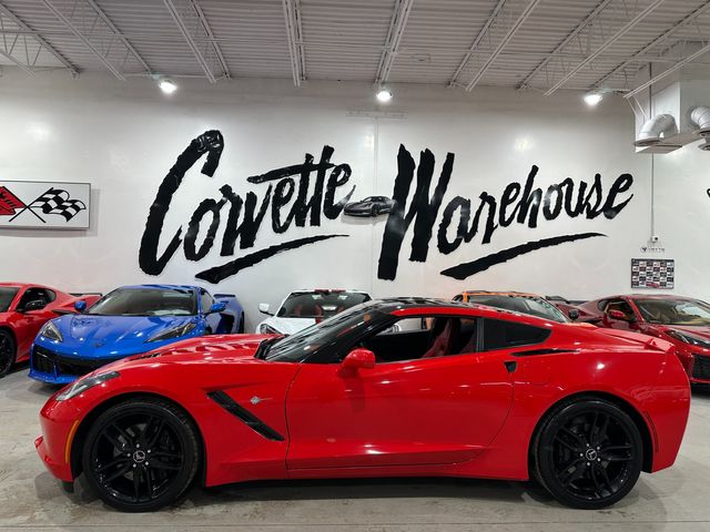 2014 Chevrolet Corvette Coupe 3LT, Z51, NPP, CF Top, CF Panel, 7-Speed 55k