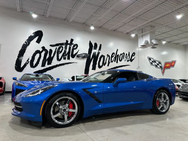 2014 Chevrolet Corvette Coupe 3LT, J6F, NPP, FAY, 1-Owner, ProCharger, 7k | Dallas, Texas | Corvette Warehouse 