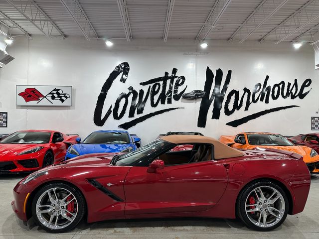 2014 Chevrolet Corvette CONV 3LT, Z51, FE4, NPP, J6F, Auto, Chromes, 37k | Dallas, Texas | Corvette Warehouse 