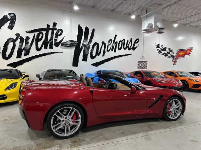 2014 Chevrolet Corvette CONV 3LT, Z51, FE4, NPP, J6F, Auto, Chromes, 37k | Dallas, Texas | Corvette Warehouse 