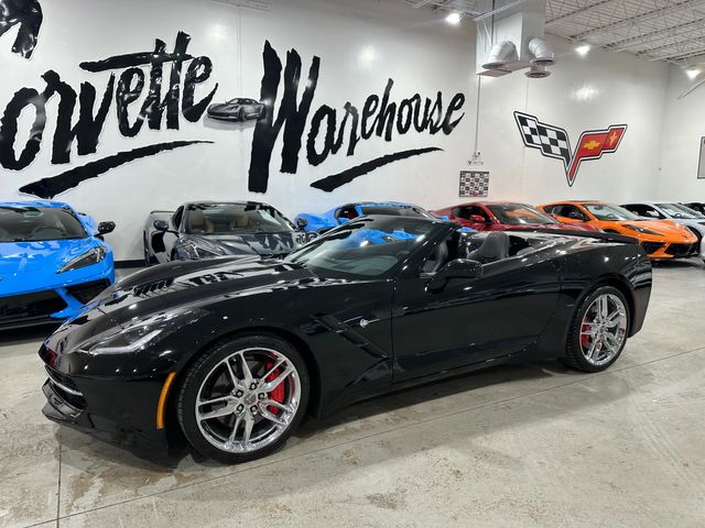 2014 Chevrolet Corvette CONV 3LT, Z51, FE4, J6F, NPP, Auto, Chromes, 32k | Dallas, Texas | Corvette Warehouse 
