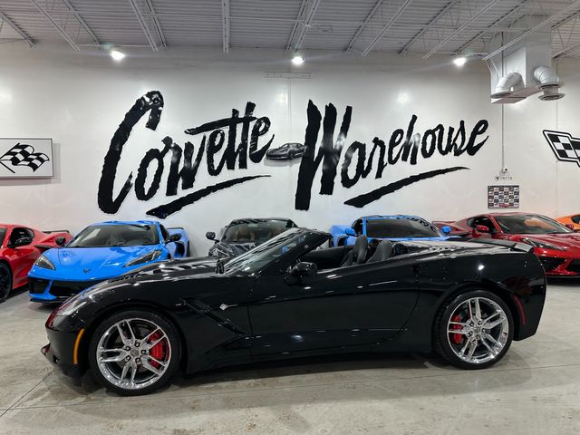 2014 Chevrolet Corvette CONV 3LT, Z51, FE4, J6F, NPP, Auto, Chromes, 32k | Dallas, Texas | Corvette Warehouse 
