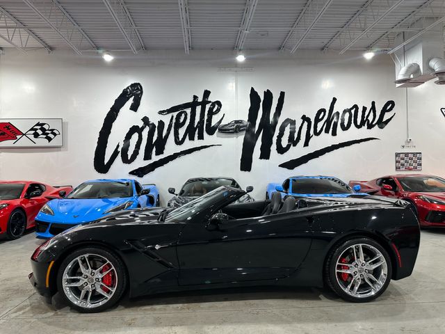2014 Chevrolet Corvette CONV 3LT, Z51, FE4, J6F, NPP, Auto, Chromes, 32k | Dallas, Texas | Corvette Warehouse 
