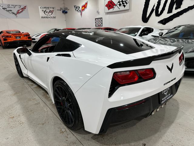 2014 Chevrolet Corvette Coupe 3LT, J6F,NPP, Glass Top, Tuxedo Wrap, 56k | Dallas, Texas | Corvette Warehouse 