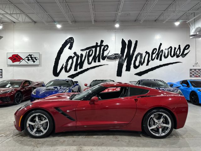 2014 Chevrolet Corvette Coupe 2LT, NPP, NAV, Auto, Chromes, 1-Owner, 27k | Dallas, Texas | Corvette Warehouse 