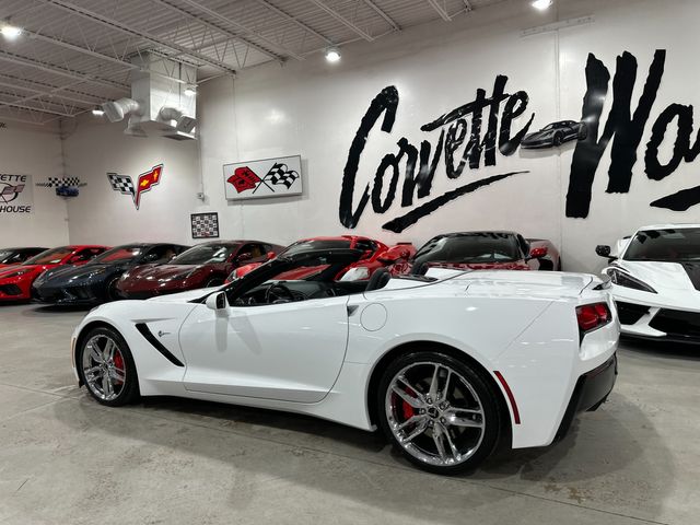 2014 Chevrolet Corvette CONV 3LT, Z51 SPLR, J6F, NPP IWE SUEDE CHROMES 28k | Dallas, Texas | Corvette Warehouse 