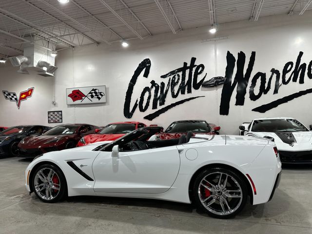 2014 Chevrolet Corvette CONV 3LT, Z51 SPLR, J6F, NPP IWE SUEDE CHROMES 28k | Dallas, Texas | Corvette Warehouse 2014 Chevrolet Corvette CONV 3LT, Z51 SPLR, J6F, NPP IWE SUEDE CHROMES 28k | Dallas, Texas | Corvette Warehouse
