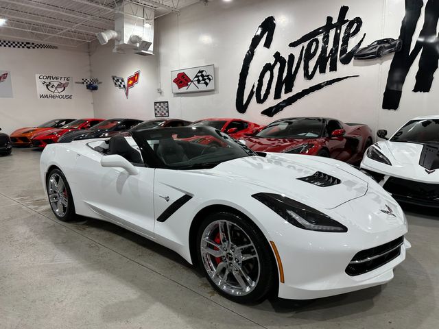 2014 Chevrolet Corvette CONV 3LT, Z51 SPLR, J6F, NPP IWE SUEDE CHROMES 28k | Dallas, Texas | Corvette Warehouse 