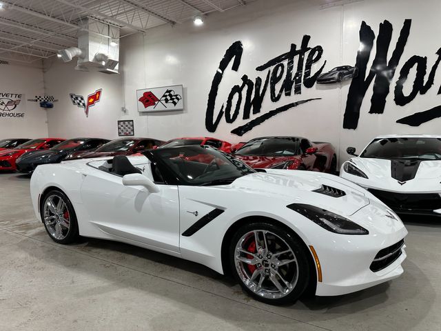 2014 Chevrolet Corvette CONV 3LT, Z51 SPLR, J6F, NPP IWE SUEDE CHROMES 28k | Dallas, Texas | Corvette Warehouse 2014 Chevrolet Corvette CONV 3LT, Z51 SPLR, J6F, NPP IWE SUEDE CHROMES 28k | Dallas, Texas | Corvette Warehouse