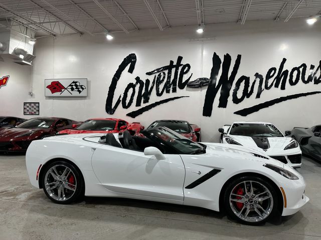 2014 Chevrolet Corvette CONV 3LT, Z51 SPLR, J6F, NPP IWE SUEDE CHROMES 28k | Dallas, Texas | Corvette Warehouse 2014 Chevrolet Corvette CONV 3LT, Z51 SPLR, J6F, NPP IWE SUEDE CHROMES 28k | Dallas, Texas | Corvette Warehouse