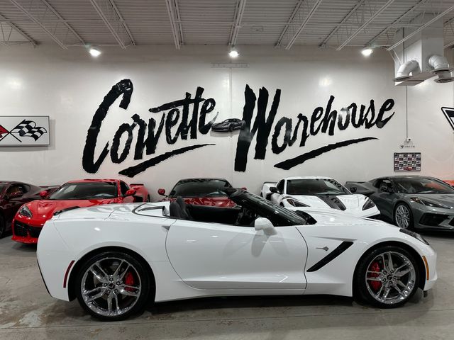 2014 Chevrolet Corvette CONV 3LT, Z51 SPLR, J6F, NPP IWE SUEDE CHROMES 28k | Dallas, Texas | Corvette Warehouse 2014 Chevrolet Corvette CONV 3LT, Z51 SPLR, J6F, NPP IWE SUEDE CHROMES 28k | Dallas, Texas | Corvette Warehouse