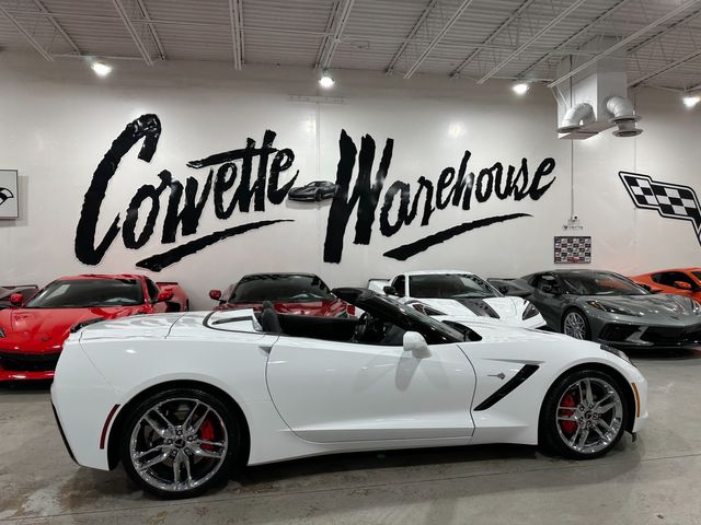 2014 Chevrolet Corvette CONV 3LT, Z51 SPLR, J6F, NPP IWE SUEDE CHROMES 28k | Dallas, Texas | Corvette Warehouse 2014 Chevrolet Corvette CONV 3LT, Z51 SPLR, J6F, NPP IWE SUEDE CHROMES 28k | Dallas, Texas | Corvette Warehouse