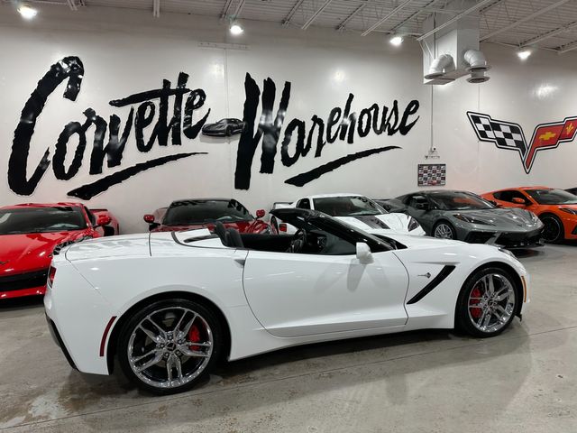 2014 Chevrolet Corvette CONV 3LT, Z51 SPLR, J6F, NPP IWE SUEDE CHROMES 28k | Dallas, Texas | Corvette Warehouse 