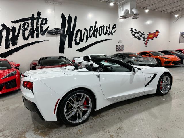 2014 Chevrolet Corvette CONV 3LT, Z51 SPLR, J6F, NPP IWE SUEDE CHROMES 28k | Dallas, Texas | Corvette Warehouse 
