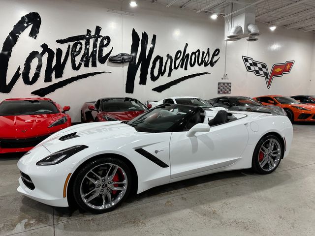 2014 Chevrolet Corvette CONV 3LT, Z51 SPLR, J6F, NPP IWE SUEDE CHROMES 28k | Dallas, Texas | Corvette Warehouse 2014 Chevrolet Corvette CONV 3LT, Z51 SPLR, J6F, NPP IWE SUEDE CHROMES 28k | Dallas, Texas | Corvette Warehouse