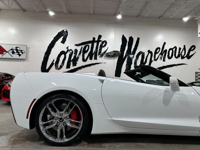2014 Chevrolet Corvette CONV 3LT, Z51 SPLR, J6F, NPP IWE SUEDE CHROMES 28k | Dallas, Texas | Corvette Warehouse 