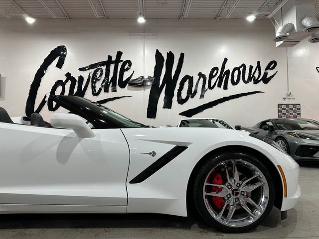 2014 Chevrolet Corvette CONV 3LT, Z51 SPLR, J6F, NPP IWE SUEDE CHROMES 28k | Dallas, Texas | Corvette Warehouse 