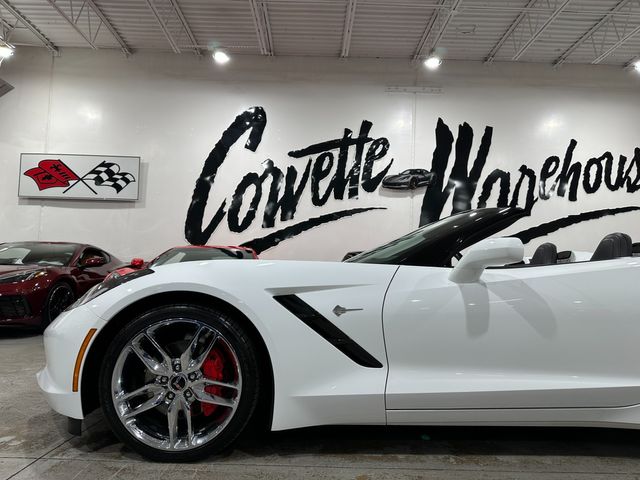 2014 Chevrolet Corvette CONV 3LT, Z51 SPLR, J6F, NPP IWE SUEDE CHROMES 28k | Dallas, Texas | Corvette Warehouse 