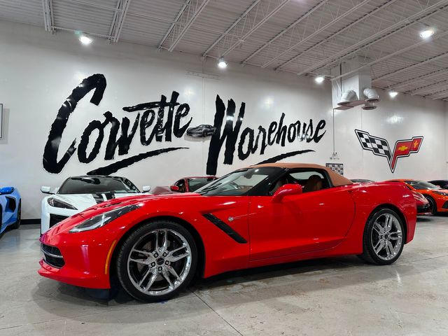 2014 Chevrolet Corvette CONV 3LT, Z51, FE4, FAY, NPP, Suede, Corsa In, 20k | Dallas, Texas | Corvette Warehouse 