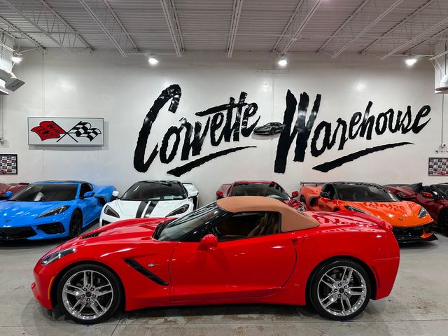 2014 Chevrolet Corvette CONV 3LT, Z51, FE4, FAY, NPP, Suede, Corsa In, 20k | Dallas, Texas | Corvette Warehouse 