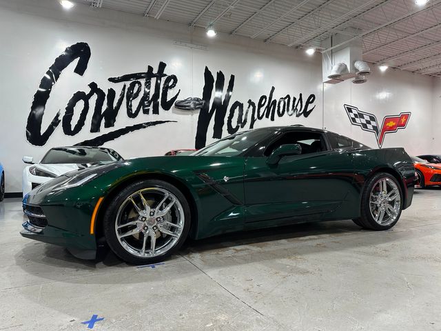 2014 Chevrolet Corvette Coupe 3LT, NPP, 7-SPEED, Suede, Chromes, SIlls 15k | Dallas, Texas | Corvette Warehouse 