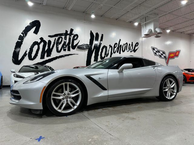 2014 Chevrolet Corvette Coupe Premium Z51, Dual Stripe Pkg, Auto Alloys 9k | Dallas, Texas | Corvette Warehouse 