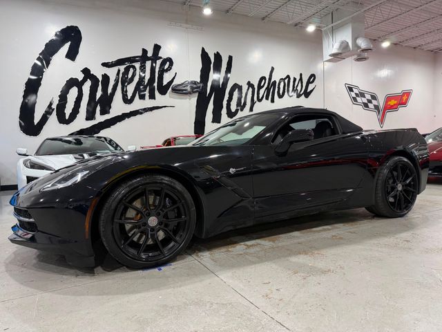 2014 Chevrolet Corvette CONV 3LT, Z51, FE4, NPP, AUTO, BLK WHEELS, 26k | Dallas, Texas | Corvette Warehouse 
