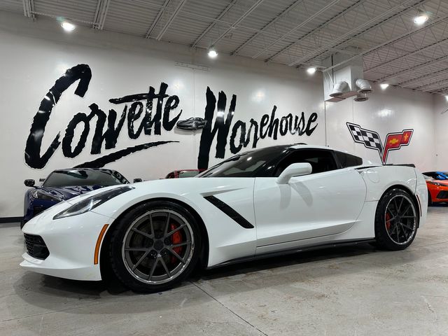 2014 Chevrolet Corvette Coupe Z51, 2LT, NAV,  7-SPD, CFTOP $11k MODS 74k | Dallas, Texas | Corvette Warehouse 