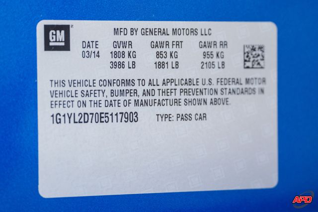 2014 Chevrolet Corvette Stingray Z51 2014 Chevrolet Corvette Stingray Z51