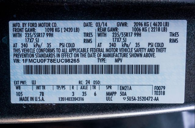 2014 Ford Escape S 2014 Ford Escape S