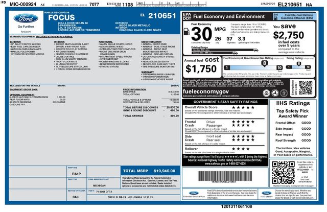 2014 Ford Focus SE OneOwner 28ServiceRecords | Dallas, TX | Stevens Motor Company LLC 2014 Ford Focus SE OneOwner 28ServiceRecords | Dallas, TX | Stevens Motor Company LLC