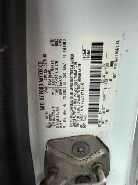 2014 Ford Transit Connect XL