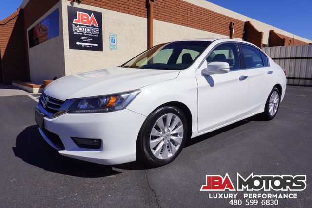 2014 Honda Accord EX-L Sedan EXL ~ Pearl White Leather Rear Camera | MESA, AZ | JBA MOTORS 2014 Honda Accord EX-L Sedan EXL ~ Pearl White Leather Rear Camera | MESA, AZ | JBA MOTORS